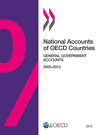 National Accounts of OECD Countries, General Government Accounts 2013 -  Collective - OCDE / OECD