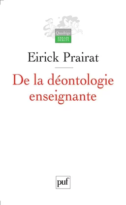 De la déontologie enseignante