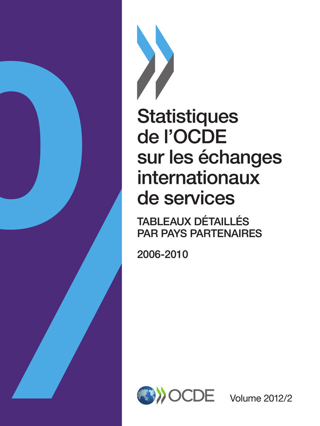 Statistiques de l'OCDE sur les échanges internationaux de services, Volume 2012 Numéro 2 -  Collectif - OCDE / OECD