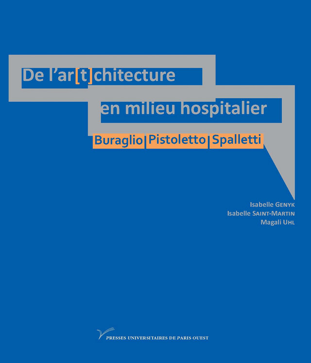 De l'ar[t]chitecture en milieu hospitalier -  - Presses universitaires de Paris Nanterre