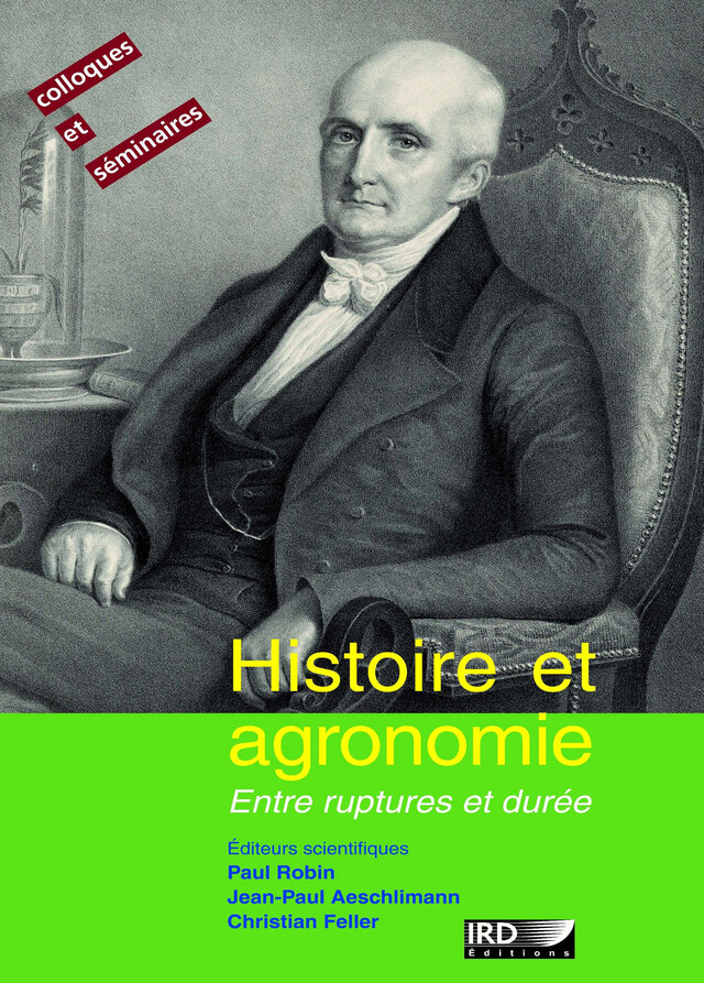 Histoire et agronomie -  - IRD Éditions