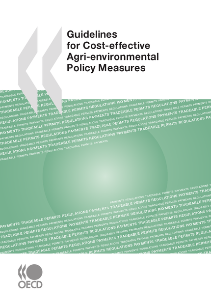 Guidelines for Cost-effective Agri-environmental Policy Measures -  Collective - OCDE / OECD
