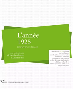 L’année 1925