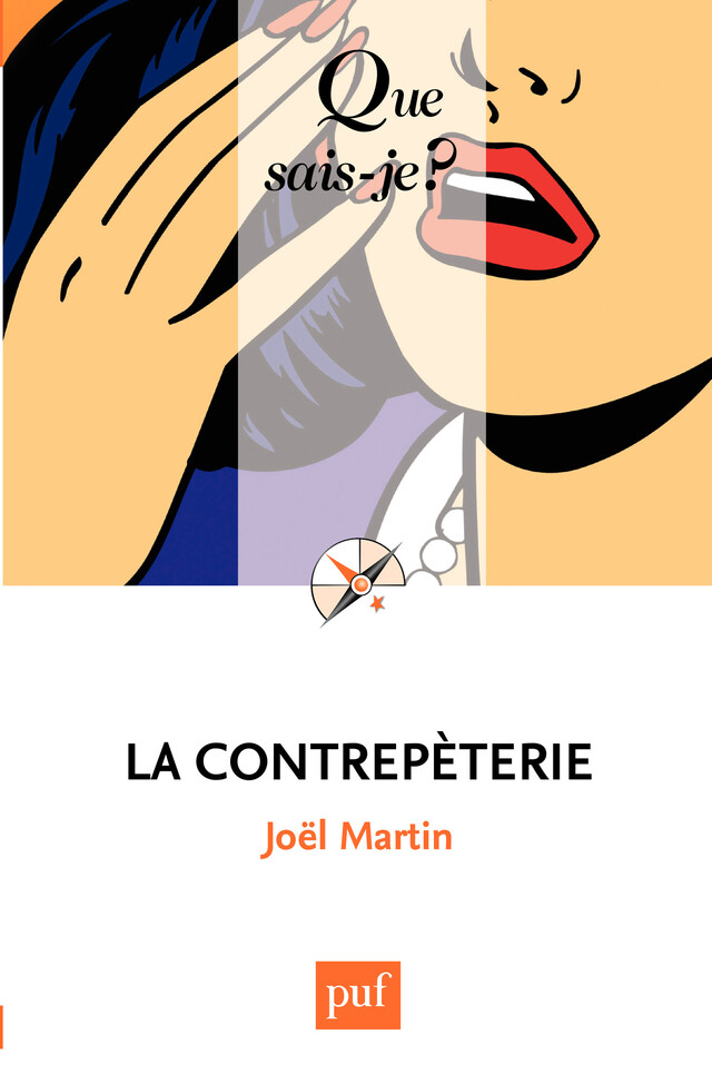 La contrepèterie - Joël Martin - Presses Universitaires de France