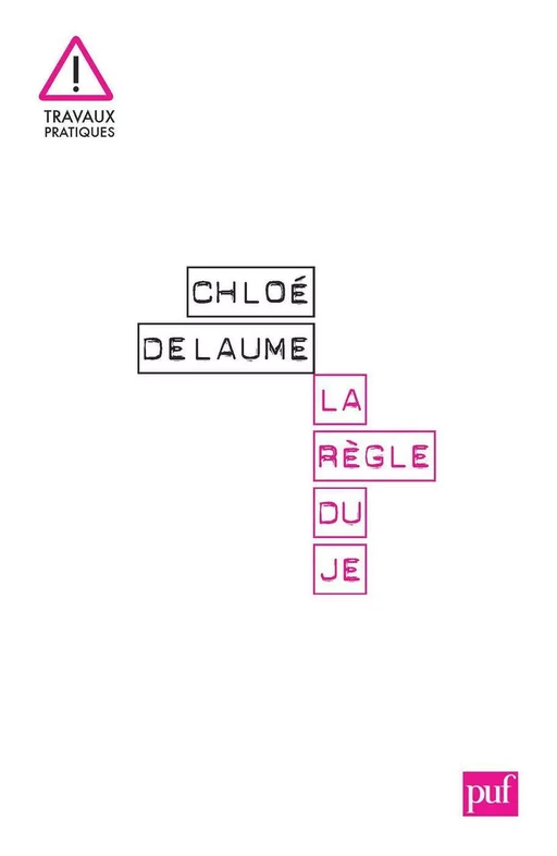 La règle du Je - Chloé Delaume - Humensis