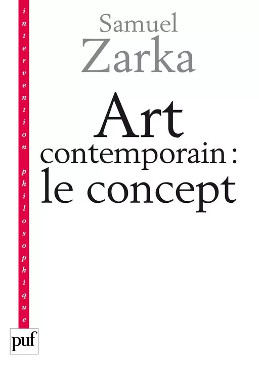 Art contemporain : le concept - Samuel Zarka - Humensis