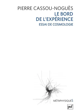 Le bord de l'expérience. Essai de cosmologie