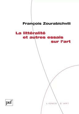 La littéralité et autres essais sur l'art