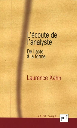 L'écoute de l'analyste