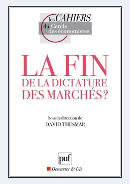 La fin de la dictature des marchés ?