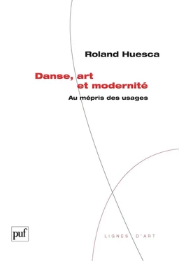 Danse, art et modernité