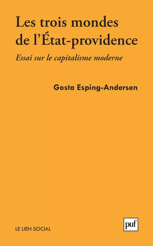 Les trois mondes de l'État-providence - Gosta Esping-Andersen - Humensis