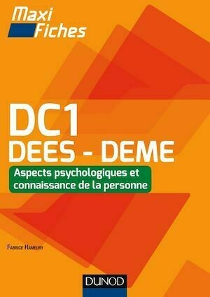 Maxi Fiches DC1 DEES - DEME - Fabrice Hameury - Dunod