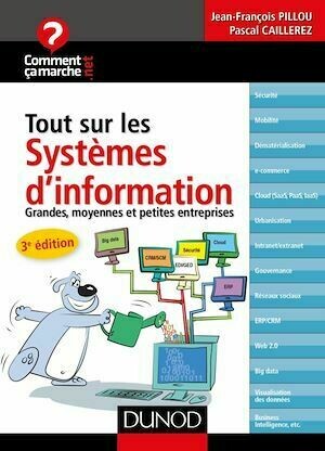 Tout sur les systèmes d'information - 3e édition - Jean-François Pillou, Pascal Caillerez - Dunod