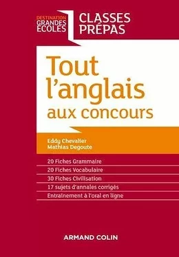 Tout l'anglais aux concours