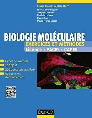 Biologie moléculaire - Exercices et méthodes - Collectif Collectif - Dunod