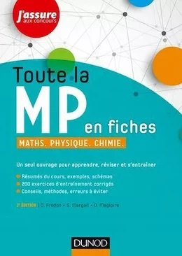 Toute la MP en fiches - 2e éd.