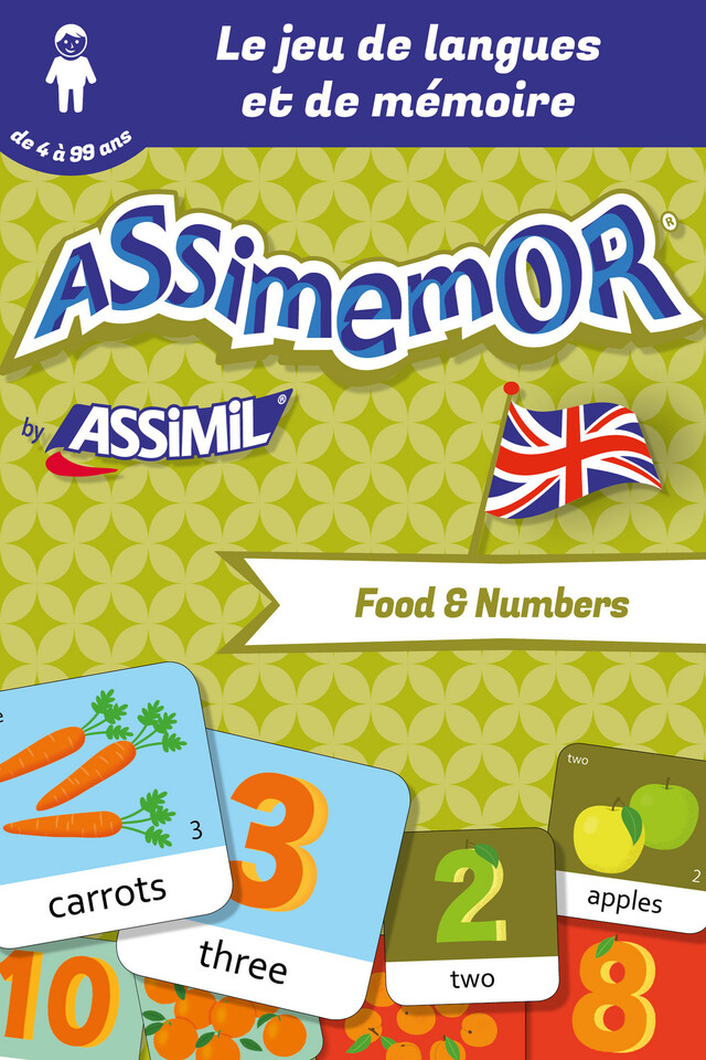 Assimemor – Mes premiers mots anglais : Food and Numbers - Jean-Sébastien Deheeger,  Céladon - Assimil