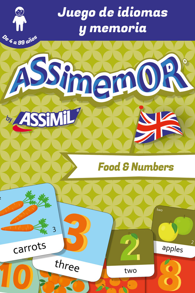 Assimemor - Mis primeras palabras en inglés: Food and Numbers -  Céladon, Jean-Sébastien Deheeger - Assimil