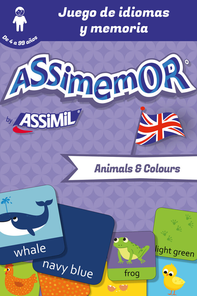 Assimemor - Mis primeras palabras en inglés: Animals and Colours -  Céladon, Jean-Sébastien Deheeger - Assimil