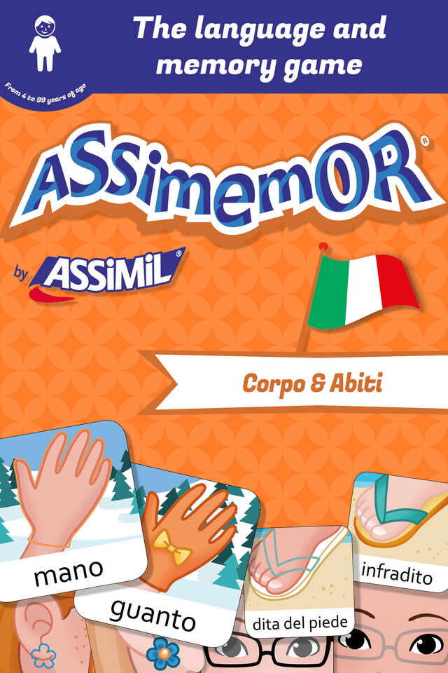Assimemor – My First Italian Words: Corpo e Abiti - Léa Fabre,  Céladon - Assimil