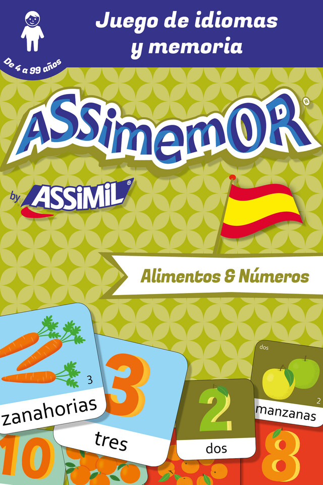 Assimemor - Mis primeras palabras en español : Alimentos y Números -  Céladon, Jean-Sébastien Deheeger - Assimil