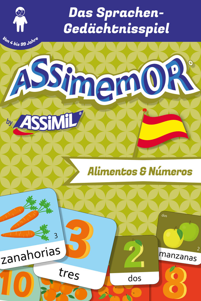 Assimemor - Meine ersten Wörter auf Spanisch: Alimentos y Números - Jean-Sébastien Deheeger,  Céladon - Assimil