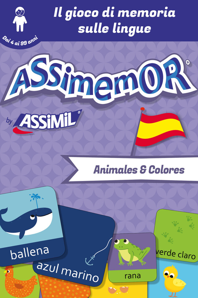 Assimemor - Le mie prime parole in spagnolo: Animales y Colores -  Céladon, Jean-Sébastien Deheeger - Assimil