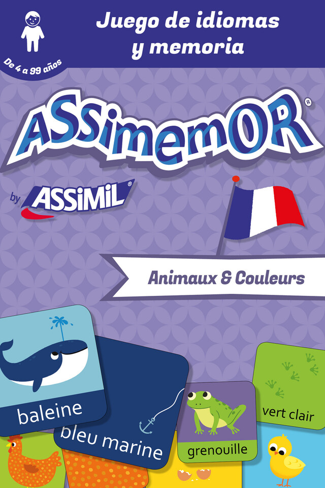 Assimemor - Mis primeras palabras en francés: Animaux et couleurs - Jean-Sébastien Deheeger,  Céladon - Assimil