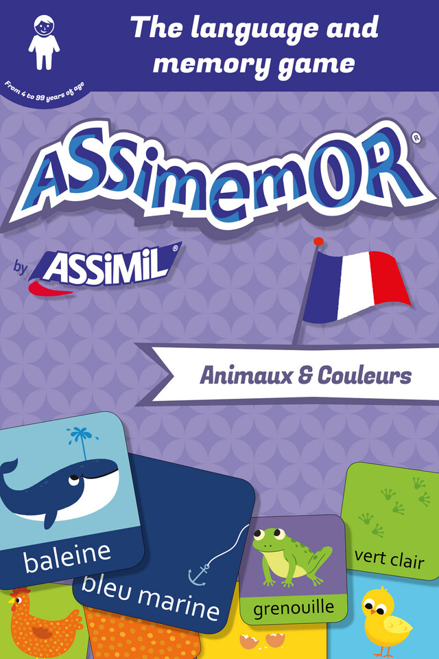 Assimemor – My First French Words: Animaux et Couleurs -  Céladon, Jean-Sébastien Deheeger - Assimil