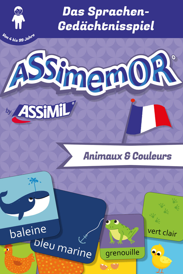 Assimemor - Meine ersten Wörter auf Französisch: Animaux et Couleurs - Jean-Sébastien Deheeger,  Céladon - Assimil