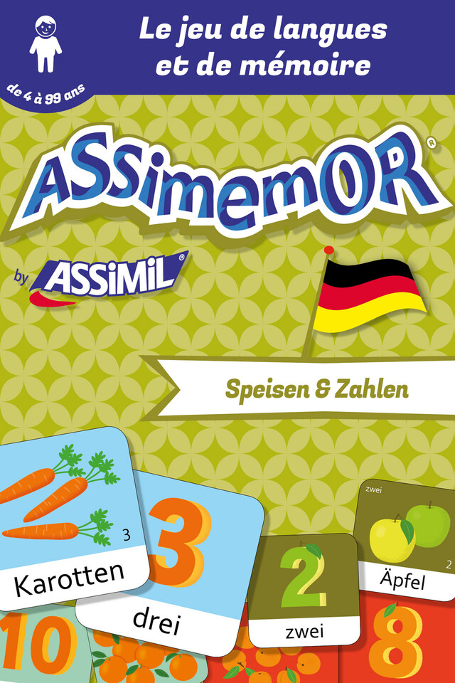 Assimemor – Mes premiers mots allemands : Speisen und Zahlen - Jean-Sébastien Deheeger,  Céladon - Assimil