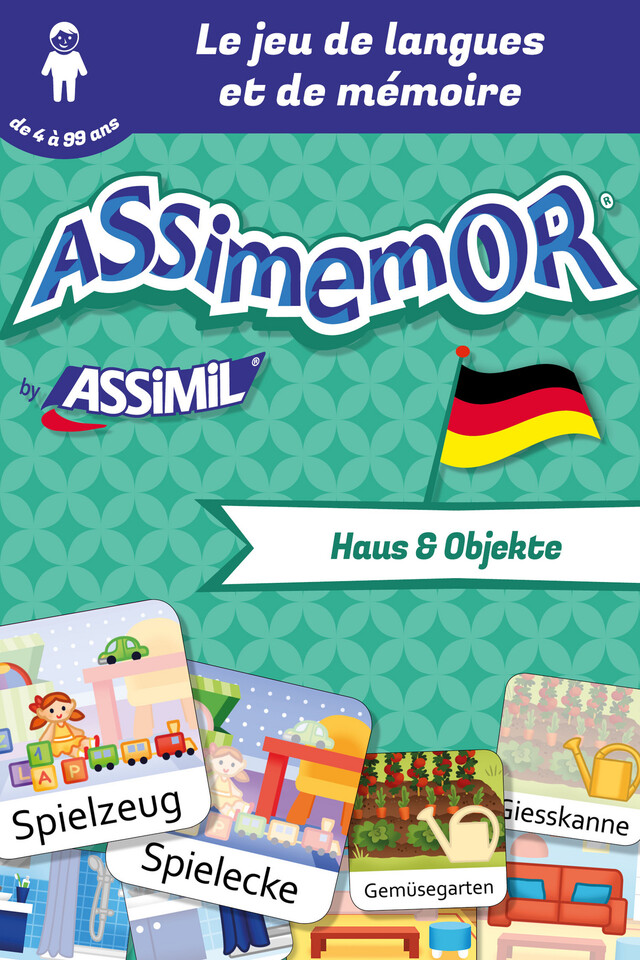 Assimemor – Mes premiers mots allemands : Haus und Objekte - Léa Fabre,  Céladon - Assimil