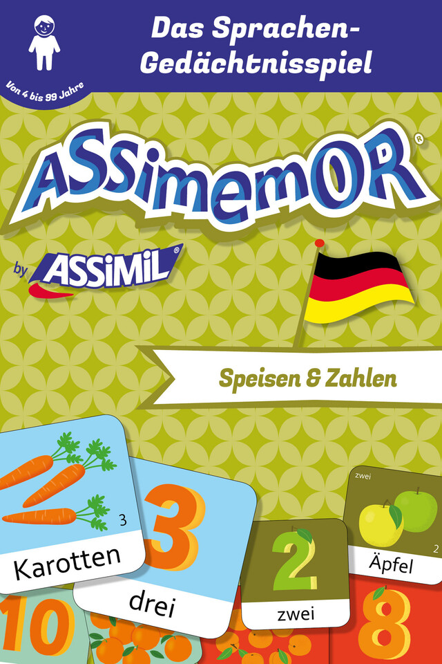 Assimemor - Meine ersten Wörter auf Deutsch: Speisen und Zahlen -  Céladon, Jean-Sébastien Deheeger - Assimil