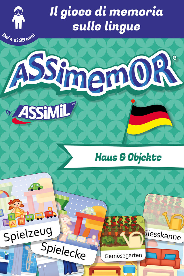 Assimemor - Le mie prime parole in tedesco: Haus und Objekte -  Céladon, Léa Fabre - Assimil