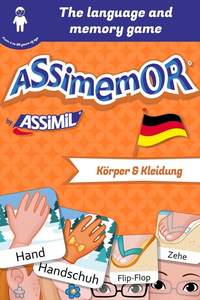 Assimemor – My First German Words: Körper und Kleidung - Léa Fabre,  Céladon - Assimil