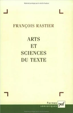 Arts et sciences du texte