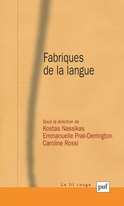 Fabriques de la langue