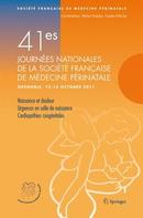 41e journées nationales de la Société Française de Médecine Périnatale