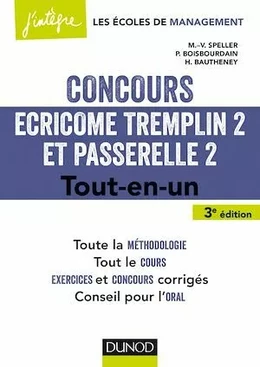 Concours Écricome Tremplin 2 et Passerelle 2 - 3e éd.