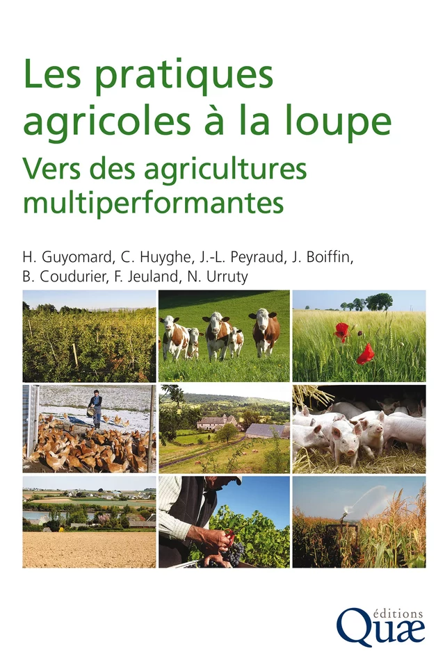 Les pratiques agricoles à la loupe - Nicolas Urruty, Christian Huyghe, François Jeuland, Jean Boiffin, Jean Louis Peyraud, Hervé Guyomard, Bernard Coudurier - Quæ