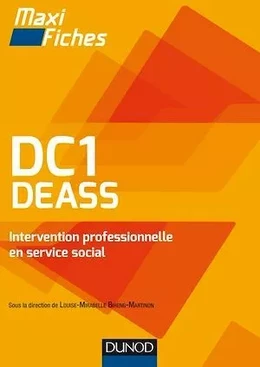 DC1 DEASS Intervention professionnelle en service social