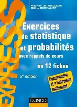 Exercices de statistique et probabilités - 3e éd.