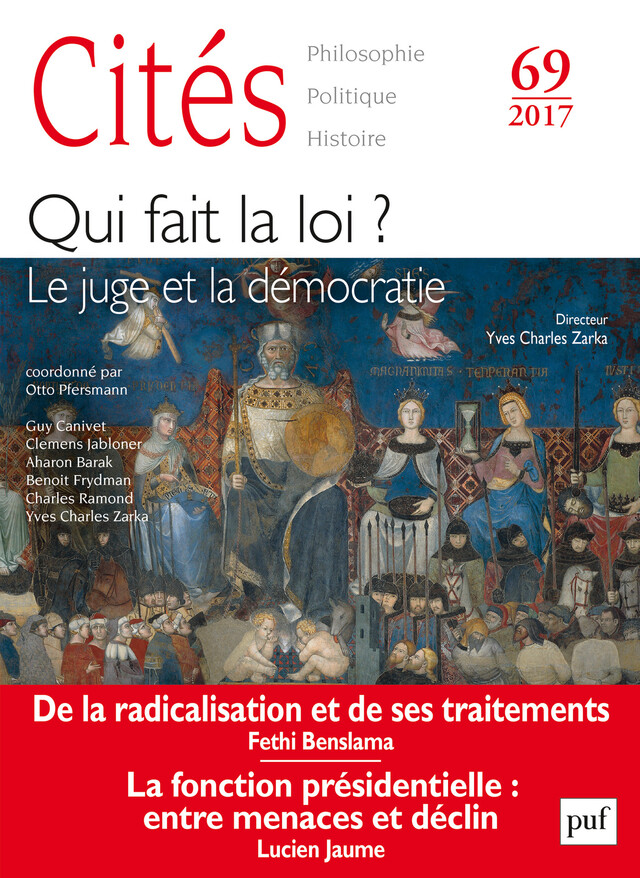 Cités 2017, n° 69 -  Collectif - Presses Universitaires de France
