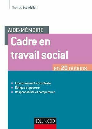 Aide-mémoire - Cadre en travail social - Thomas Scandellari - Dunod