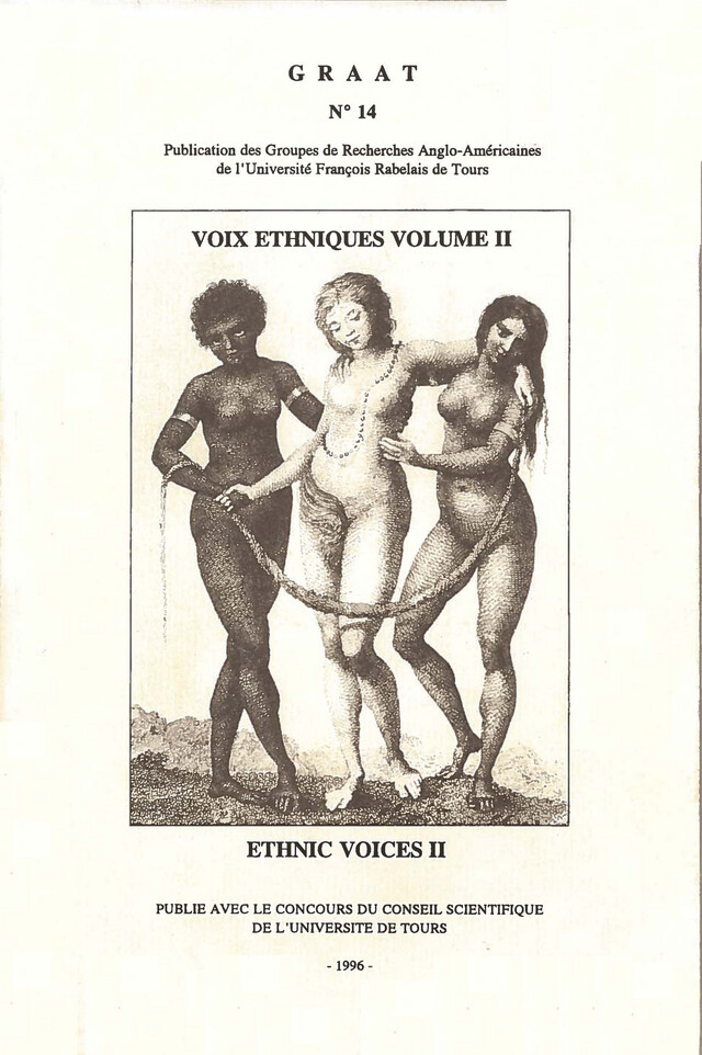 Voix éthniques, ethnic voices. Volume 2 -  - Presses universitaires François-Rabelais