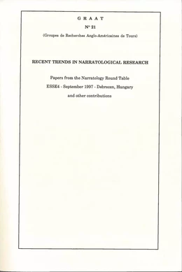 Recent Trends in Narratological Research