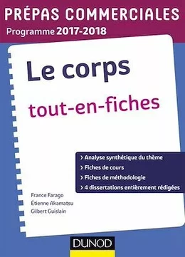 Le Corps - Prépas commerciales 2017-2018