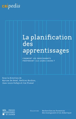 La planification des apprentissages