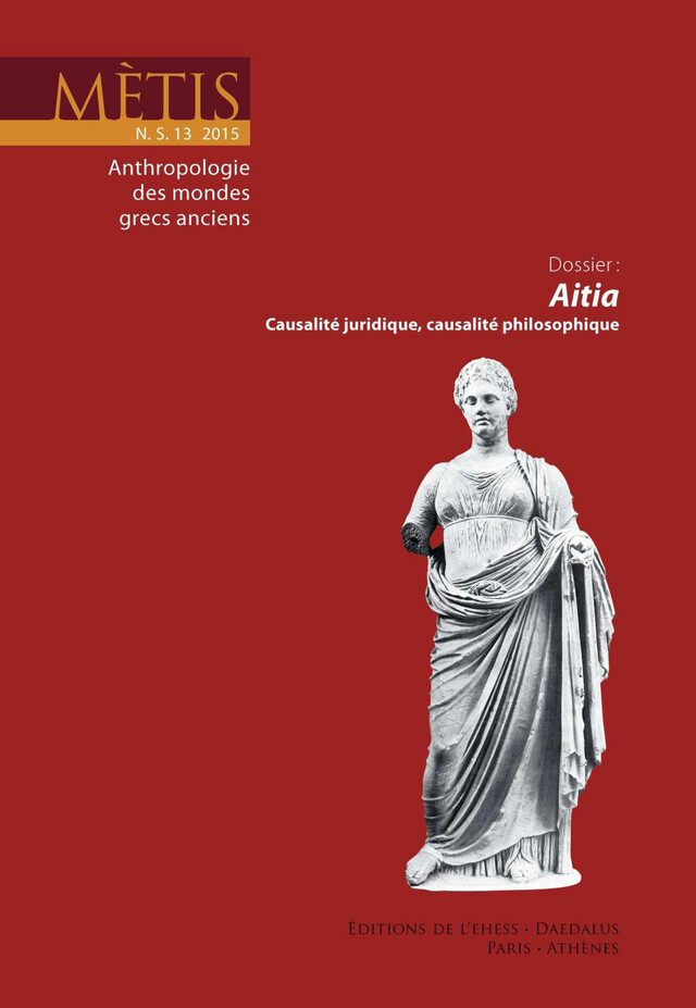 Dossier : Aitia -  - Éditions de l’École des hautes études en sciences sociales
